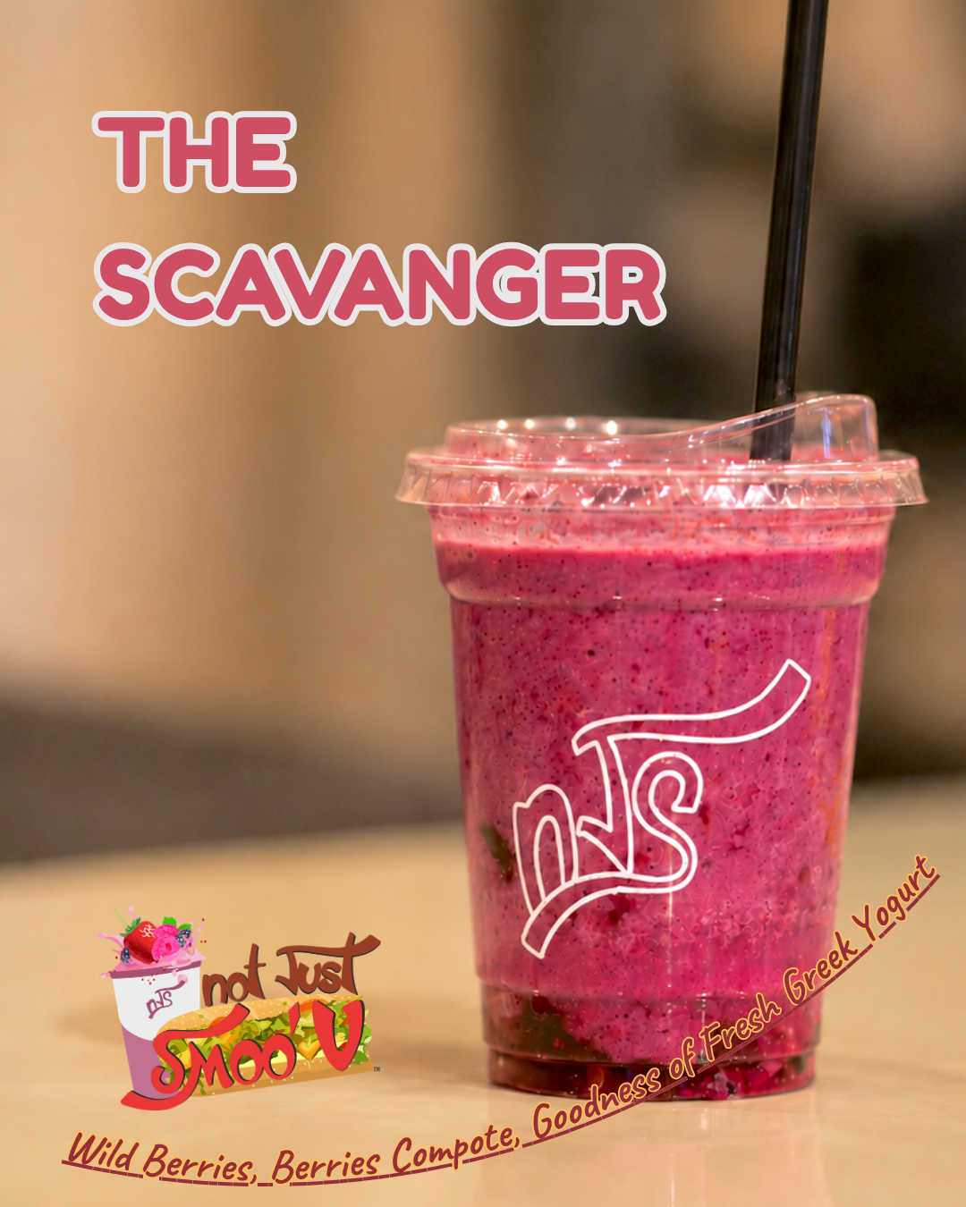 The Scavanger — Wild berries, Greek yoghurt, toasted seeds.